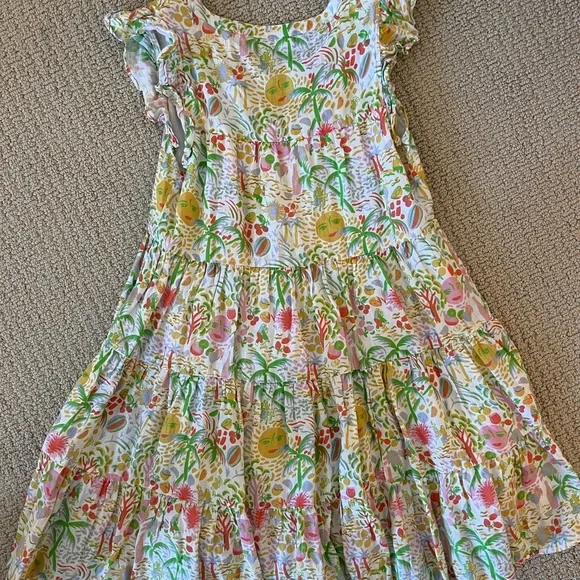 Roller Rabbit Multicolor Floral Midi Dress - Picture 5 of 5